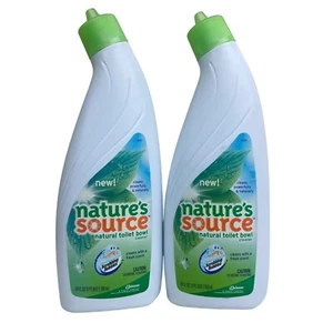 2 Natures Source Scrubbing Bubbles Natural Toilet Bowl Cleaner 24 Fl Oz Eco Rare - Picture 1 of 2