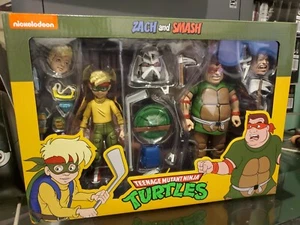 NECA TMNT Zach and Smash Actionfigur Cartoon - 2er Pack  - Bild 1 von 7
