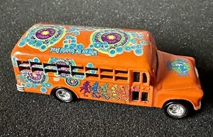 JOHNNY LIGHTNING - 1956 CHEVY BIG ORANGE SCHOOL BUS FROM GRATEFUL DEAD SERIES - Picture 1 of 10