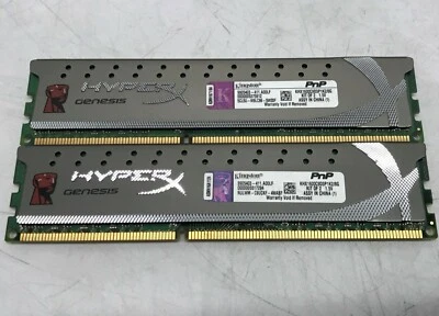 Kingston HyperX 8GB (2x4GB) DDR3 1600MTs KHX1600C9D3P1k2/8G Desktop RAM - Image 1 of 3