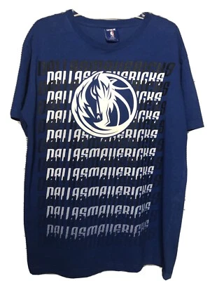 NBA Dallas Mavericks National Basketball Association Blue T Shirt XL UNK - Image 1 of 4