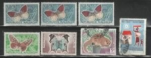 MADAGASCAR - 1960-74 - Scott no.  306 to 504 - mixed conditions - Picture 1 of 1