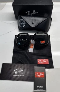 Gafas de sol Ray-Ban RB4098 Jackie Ohh II de segunda mano 601/8G 60 mm negras degradadas - Imagen 1 de 11