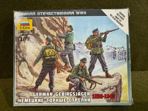Zvezda 6154 1/72 German Gebirgsjäger 1939-1943 MIB [48/013] - Picture 1 of 2