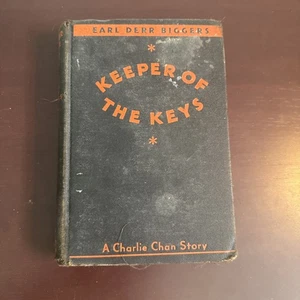 Keeper Of The Keys A Charlie Chan Story Earl Derr Biggers 1932 HC - Picture 1 of 11