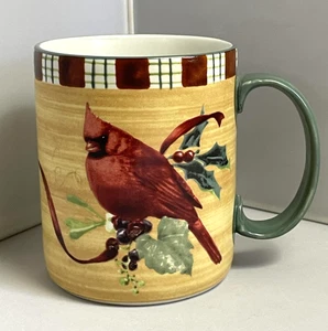 Lenox Winter Greetings Coffee Mug Cardinal Catherine McClung Holiday Bird - Picture 1 of 11