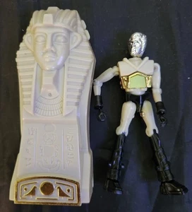 1977 Mego MICRONAUTS Gray Pharoid Time Chamber w/Space Figure Transformer Toy - Picture 1 of 8