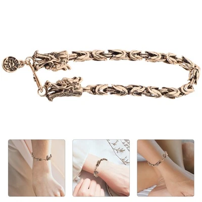  Drachen Armband Festival Armbänder Im Chinesischen Stil Drachenanhänger - Bild 1 von 4