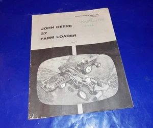 John Deere 37 Farm Loader Manuale Operatore OM-C18644 - Foto 1 di 2