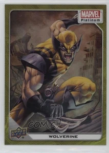 2023 Upper Deck Marvel Platinum Yellow Rainbow Wolverine #87 17wc - Picture 1 of 3