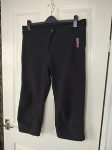 Mountain Life Active Women's Black Pedal Pushers Women's Uk 14 Waist 36" Vgc - Picture 1 of 19