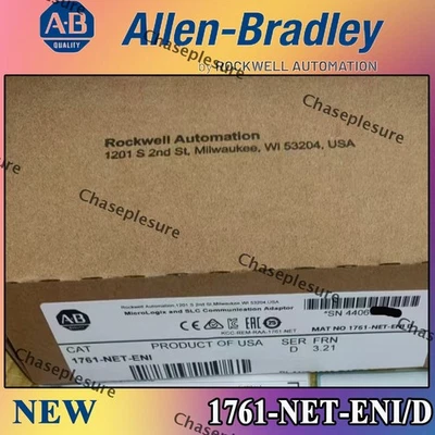 1761-NET-ENI PLC-AB MICROLOGIX AND SLC COMMUNICATION ADA 1761-NET-ENI NEW - Image 1 of 4
