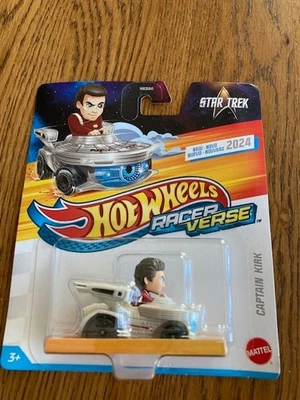 Coche Mattel Hot Wheels Racer Verse Star Trek Captain Kirk 2024 envío gratuito NUEVO Foto 1 de 3