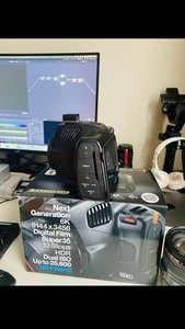 Black Magic Pocket Cinema 6K Pro with PL Lens Mount, Tilta Cage, and 2 Batteries - Picture 1 of 5