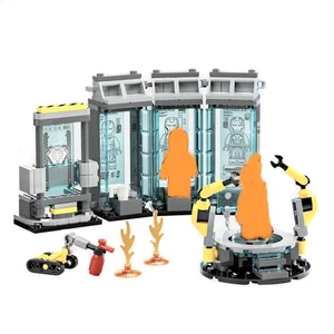 LEGO 76315 Iron Man Laboratory Hall of Armor **BUILD ONLY** - Picture 1 of 3