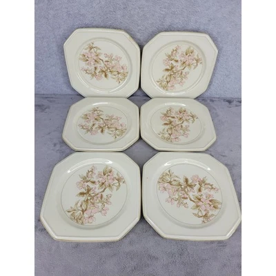 Juego de 6 platos de cena microondas Mikasa Romantics Cherry Blossoms C5001 Foto 1 de 4