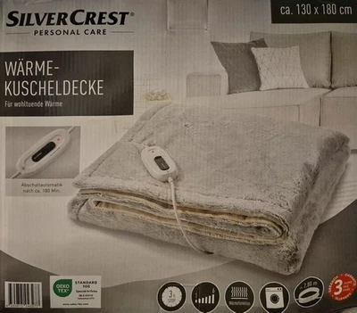 SILVERCREST® PERSONAL CARE Wärme-Kuscheldecke »SWKD 100 A1«, 6 Temperaturstufen