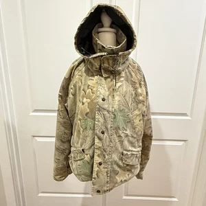 Vintage 90s Johnson Sympatex Jagdjacke Advantage Camo Made in USA Herren M - Bild 1 von 15