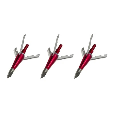 Wasp Jak X 100 Grain Mechanical Broadhead Crossbow Arrow 3 Pack Hunting - Image 1 of 3