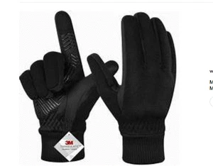 MOREOK 3M THINSULATE ANTI SLIP WARM GLOVES MEN - SIZE XL - Picture 1 of 3