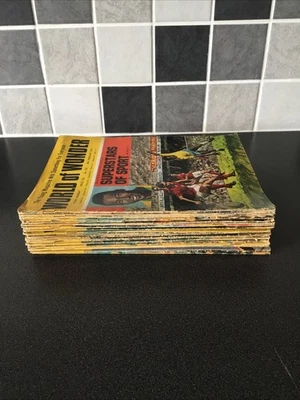 World of Wonder Magazine Bundle x39 Magazines 1971/72 Various Conditions Vintage - Image 1 of 4