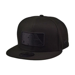 Cappello snapback uomo New Era 9Fifty MLB Batterman logo blackout basic nero - Foto 1 di 5