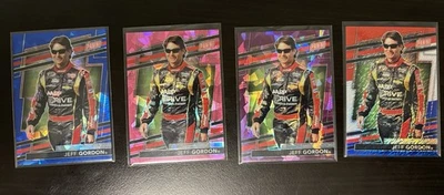 2024 Panini National VIP Gold Jeff Gordon (4) Cards All SN 1 FIRST PRINTINGS - Image 1 of 4