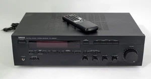 Stereo Receiver Natural Sound Yamaha RX-385RDS Schwarz (M) - Bild 1 von 9