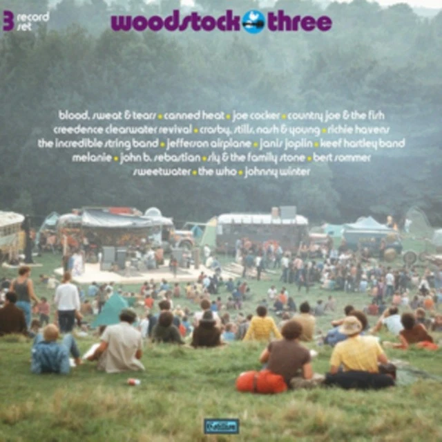 WOODSTOCK THREE [PURPLE & GOLD VINYL] [B&N EXCLUSIVE] [7/9] NEW VINYL - Image 1 of 1