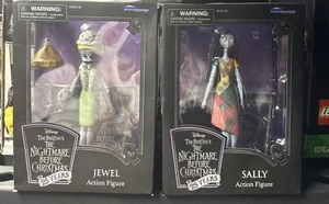 Jewel And Sally Nightmare Before Christmas Actionfiguren Konvolut - Bild 1 von 1