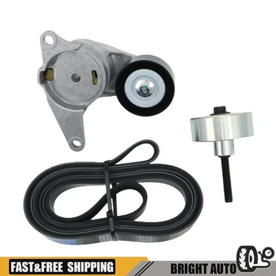 For Buick Enclave Chevy Traverse GMC Acadia 3.6L Serpentine Belt Component Kit Foto 1 de 4