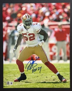 Patrick Willis autographed 11x14 photo San Francisco 49ers Beckett Witness COA - Picture 1 of 4