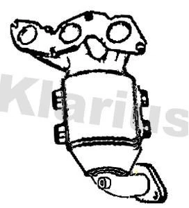 Exhaust Catalytic Converter Fits Kia Picanto - Image 1 of 3
