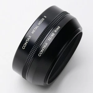CONTAX METALLHAUBE 3 + 72/86 RING Metallhaube - Bild 1 von 7