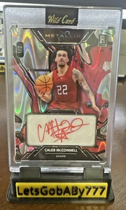 2023 Wild Card Caleb McConnell (RC) Auto #WMPA-CC vernice rossa e argento 1/2 - Foto 1 di 2