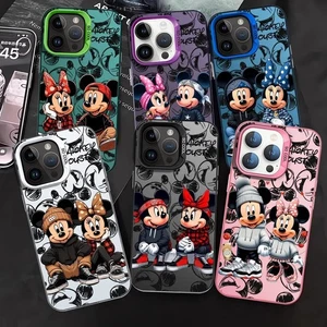 Disney Mickey Minnie Mouse Handyhülle für iPhone 15 14 13 12 11 Plus Pro Max XS - Bild 1 von 18