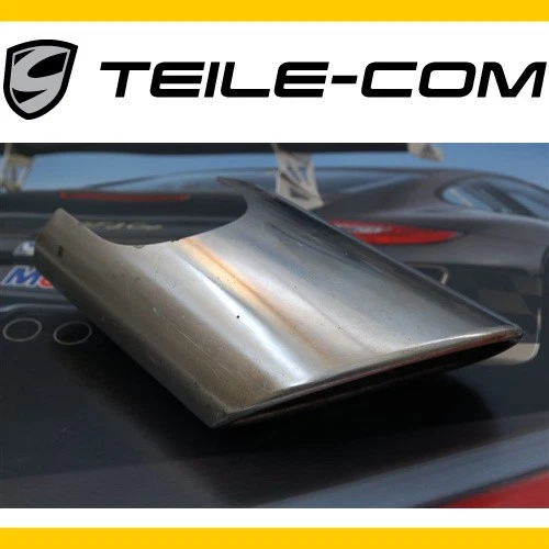 Porsche 911 996.2 Endrohr oval LINKS / Tailpipe oval LEFT 99611105306 - Image 1 of 1
