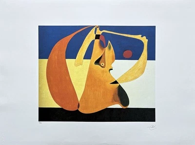 JOAN MIRÓ - Bather - signed, numbered edition 19/150, 76x56 cm - image 1 of 4