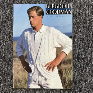 Vintage Bergdorf Goodman Men’s Fashion Clothing Catalog Spring 1985 - 23 Pages - Picture 1 of 3