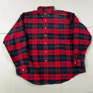 Vintage Ralph Lauren Big Hemd kariert rot Flanell Gr. XL - Bild 1 von 9