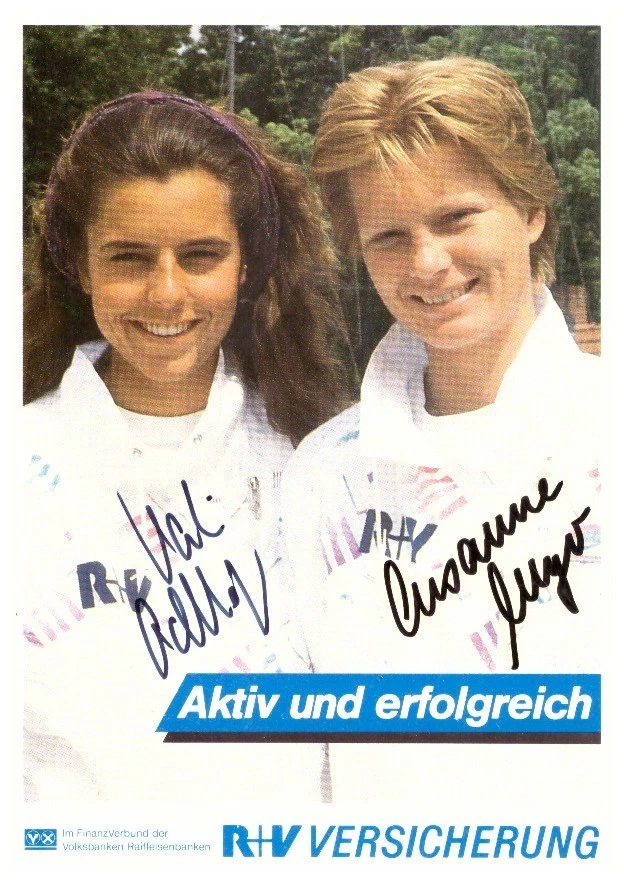 Susanne Meyer & Katrin Adlkofer Segeln (TN OS 1988) Autogrammkarte (11.25) - Bild 1 von 1