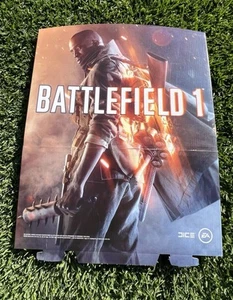 Battlefield 1 Cardboard Bi-Fold Display Promotional Piece, 31”x 24” , 2016 - Picture 1 of 9