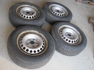 4 Winterräder Stahlfelge VW Transporter 6.5x16 ET52 215/65/16 107T 7H8601027C - Bild 1 von 4