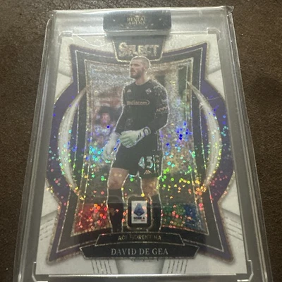 024-2025 Select Serie A David De Gea white sparkle ssp - Image 1 of 2