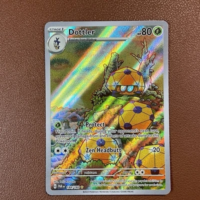 Dottler 184/182, Paradox Rift Illustration Rare 2023 Pokemon Card - Image 1 of 4