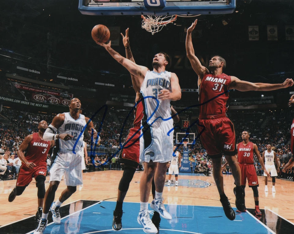 Foto firmada por Ryan Anderson Orlando Magic 8x10 ¡CERTIFICADO DE AUTENTICIDAD!  Foto 1 de 1