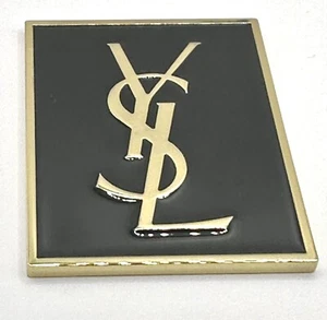 Yves Saint Laurent YSL Handbag Mirror With Pouch. ( Few marks on pouch- See Pics - Picture 1 of 7