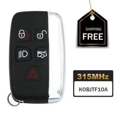 For 2011-2019 Jaguar F-Pace XJ XF XE 5-Button Smart Key Remote Key for KOBJTF10A — 第 1/2 张图片