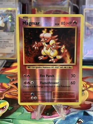 Magmar 20/108 Reverse Holo Uncommon XY Evolutions Pokemon TCG - Image 1 of 2
