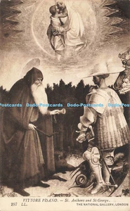 R207656 Vittore Pisano San Antonio y San Jorge 297 LL The National Gallery - Imagen 1 de 4